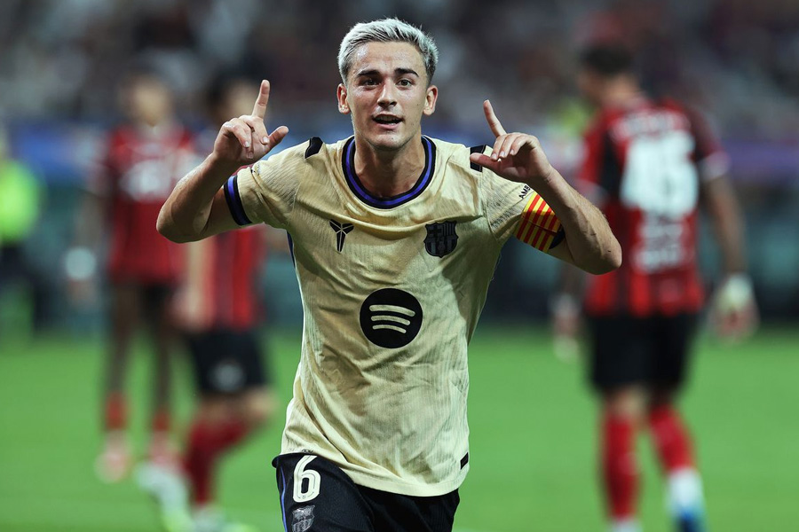 FC Seoul နဲ့ပွဲစဉ်အတွင်း ဘာစီလိုနာကပ္ပတိန်ဂါဗီရဲ့ခြေစွမ်းကို အထူးတလည်ချီးကျူးခဲ့တဲ့ ဟန်စီဖလစ်ခ်