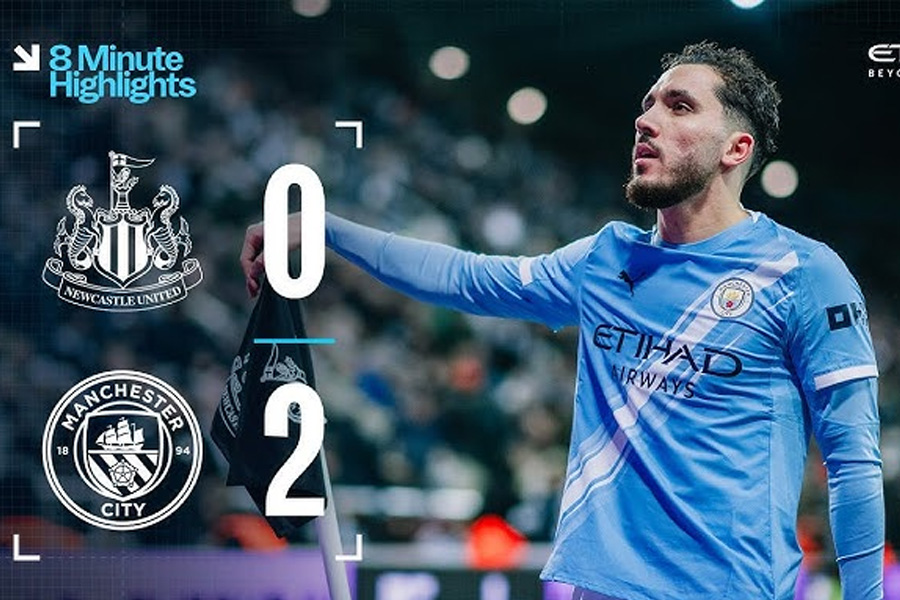 နယူးကာဆယ် ၀ - ၂ မန်စီးတီး (ကာရာဘောင်ဖလား) ဟိုက်လိုက်ဗီဒီယို